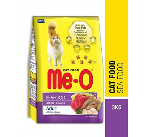 Me-O Adult Dry Cat Food - Seafood Mickscali