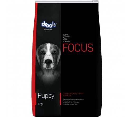 Drools Focus Puppy Super Premium Dog Food, 4kg