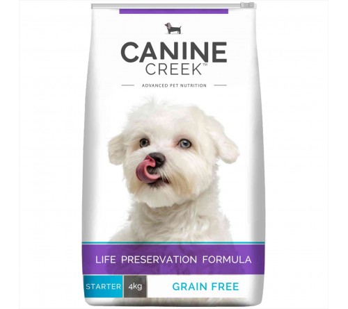 Canine Creek Starter Dry Dog Food, Ultra Premium(4 KG)